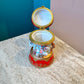 Red & Gold Carousel Trinket Box