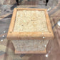 Vintage Tessellated Stone and Glass Coffee Table