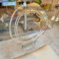 Vintage Lucite and Vinyl Vanity Chair by Hill Manufacturing Corp.