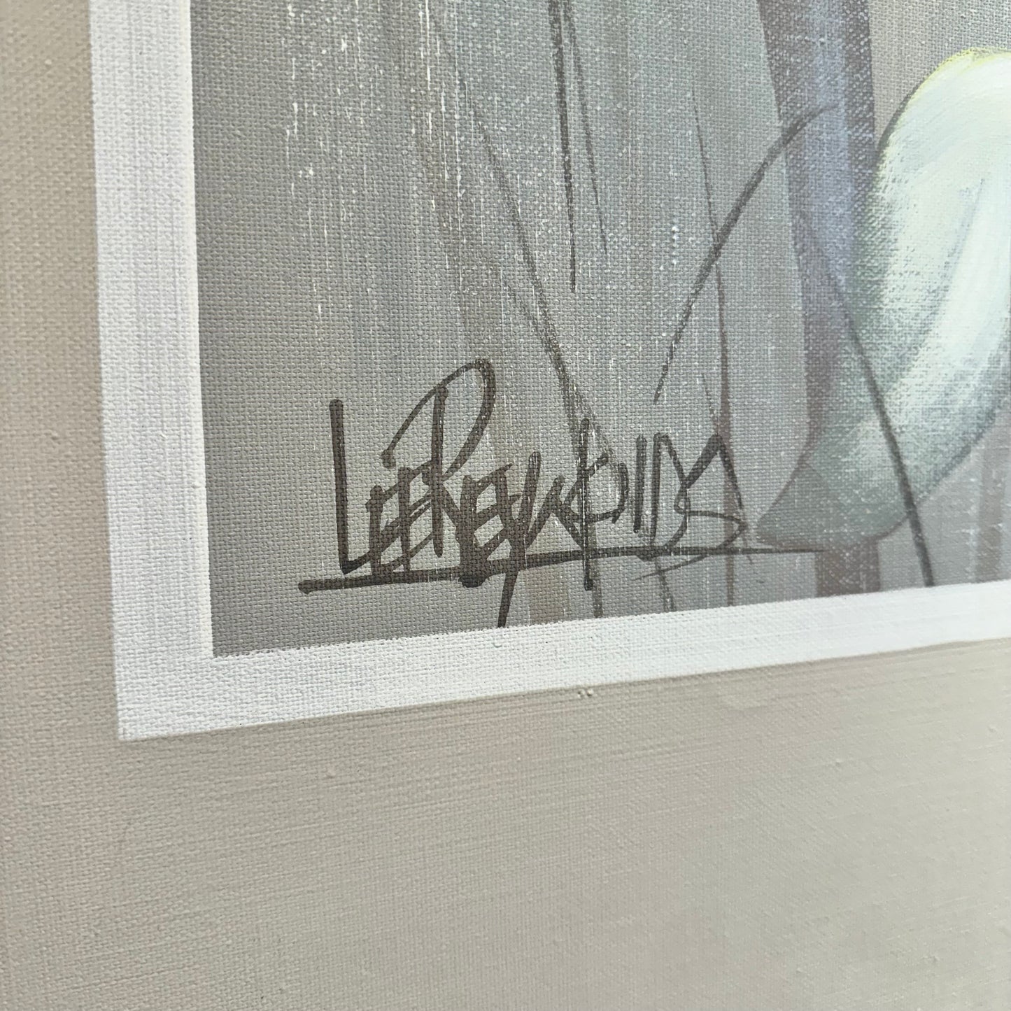 Framed Vintage 1980's Lee Reynolds Tulip Giclee Artwork