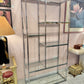 Vintage DIA Style Chrome and Glass Etagere