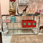 DIA Chrome and Glass Nesting Etagere