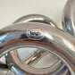 Vintage 1982 Chrome "Tangle" Sculpture by Richard X Zawitz