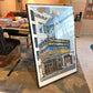 Vintage Signed Limited Edition Screenprint Titled "Imperial Theater - Edwin Drood" by Charles Ford