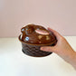 Vintage GEO Ceramic Rabbit Tureen Serving Dish