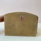 Vintage Maitland Smith Style Pink and Cream Tessellated Stone Box