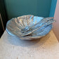 Vintage Wilton Co Pewter Cabbage Leaf Serving Bowl and Utensils