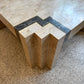 Vintage Maitland Smith Style Tessellated Coffee Table