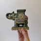 Vintage Chinoiserie Elephant Bookends
