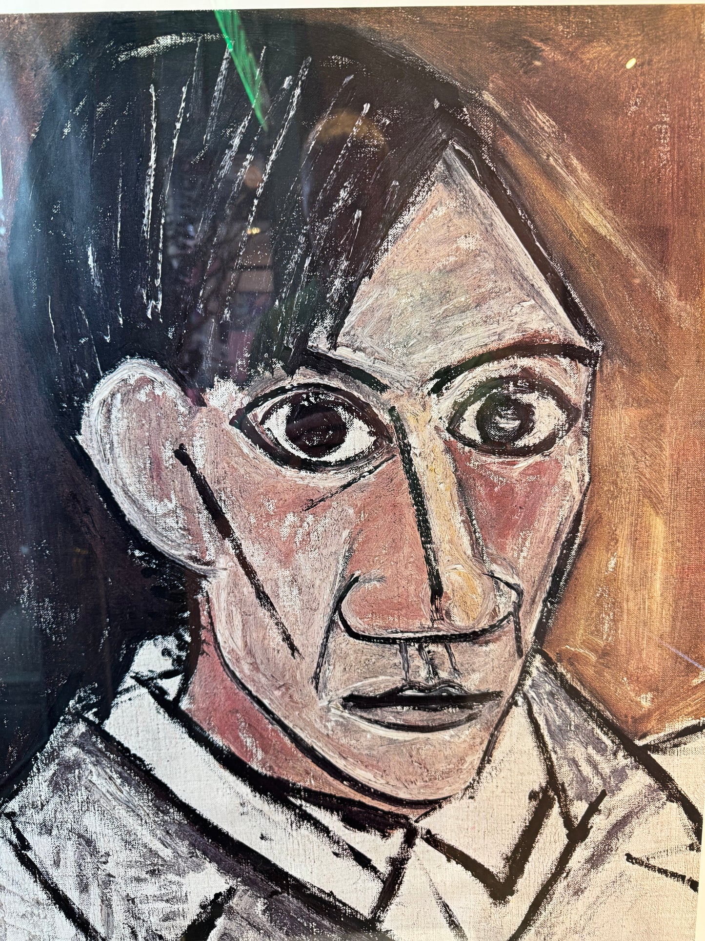 Vintage Framed 1980 "Pablo Picasso: A Retrospective" Exhibition Poster