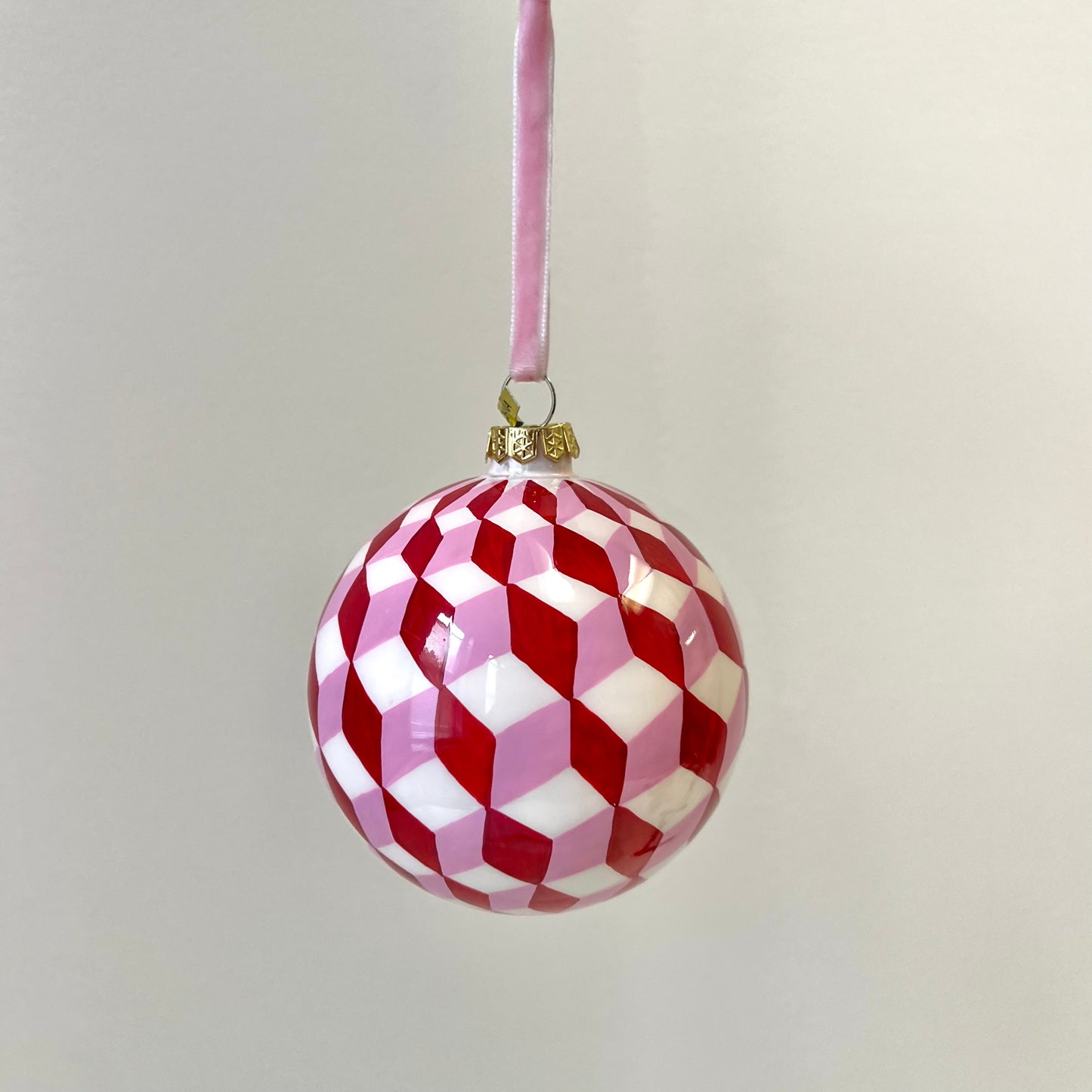 Tumbling Blocks Bauble Ornament/item