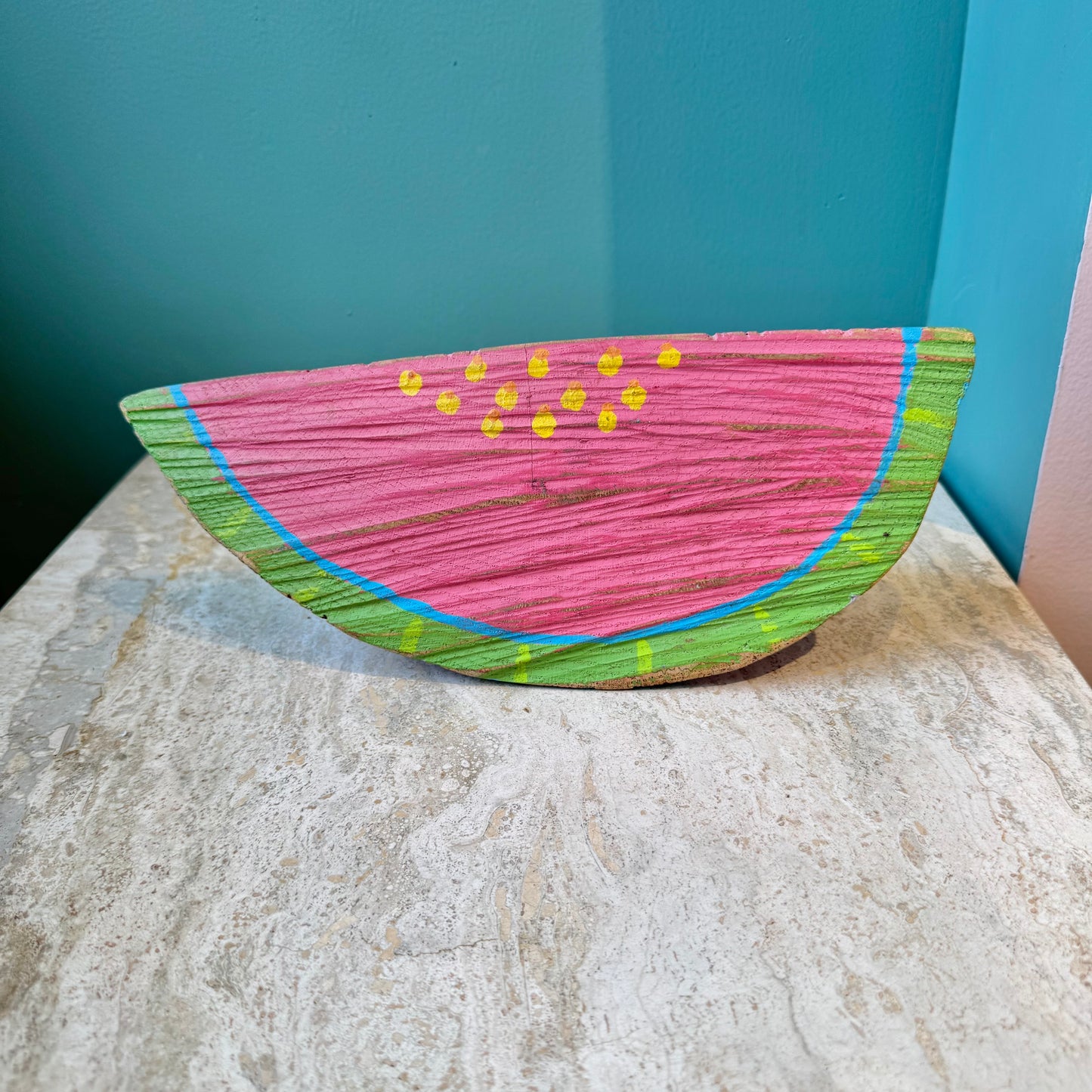 Vintage Folk Art Watermelon Slice by Kohm