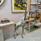Vintage Extra Large Brass Giraffe 54.5"