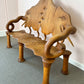 1981 Andrew Willner Elephant Bench/Signed and dated