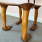 Pair of 1980 Andrew Willner Figure Chairs/Signed and Dated