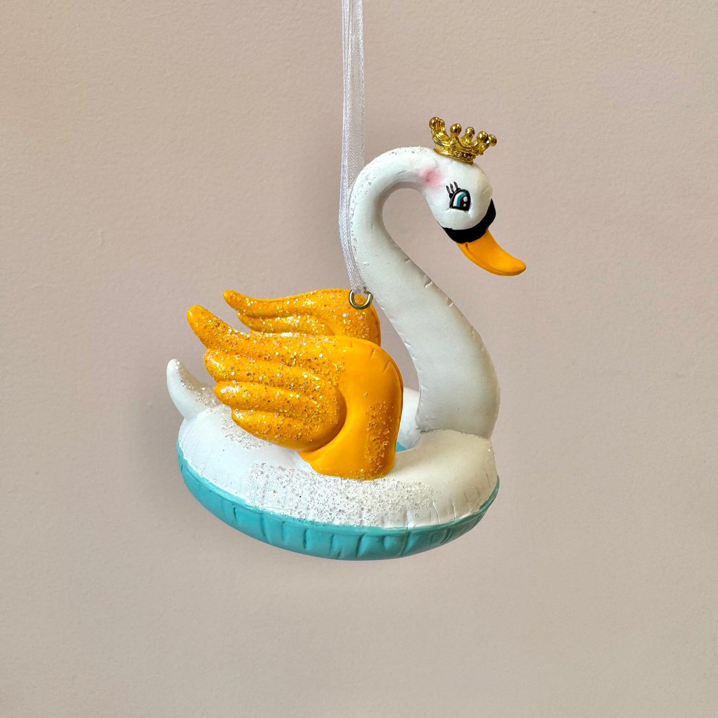 Swan Inflatable Float Ornament