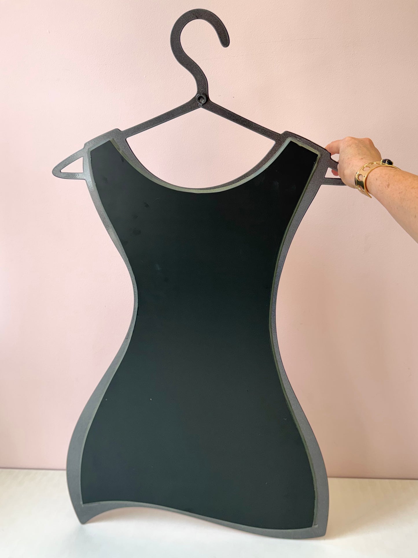 Vintage Dress on Hanger Mirror