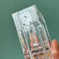 Pair of Vintage Square Lucite Salt and Pepper Shakers