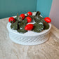 Vintage Ceramic Italian Strawberry Box