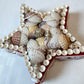 Vintage Shell Encrusted Star Shaped Box