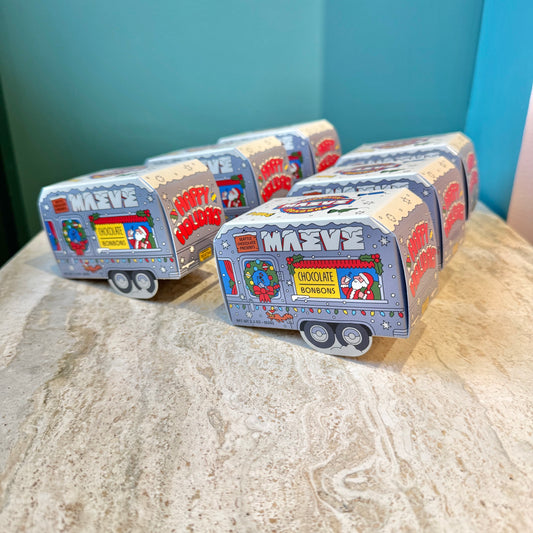 Holiday Santa's Camper Bonbon Box - 2.2oz