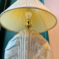 Vintage Opalescent Hollywood Regency Style Lamp