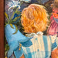 Vintage Small Original Framed "The Buttercup Day" 1982 Acrylic on Board Painting by Phyllis Londraville
