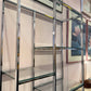 Vintage DIA Style Chrome and Glass Etagere