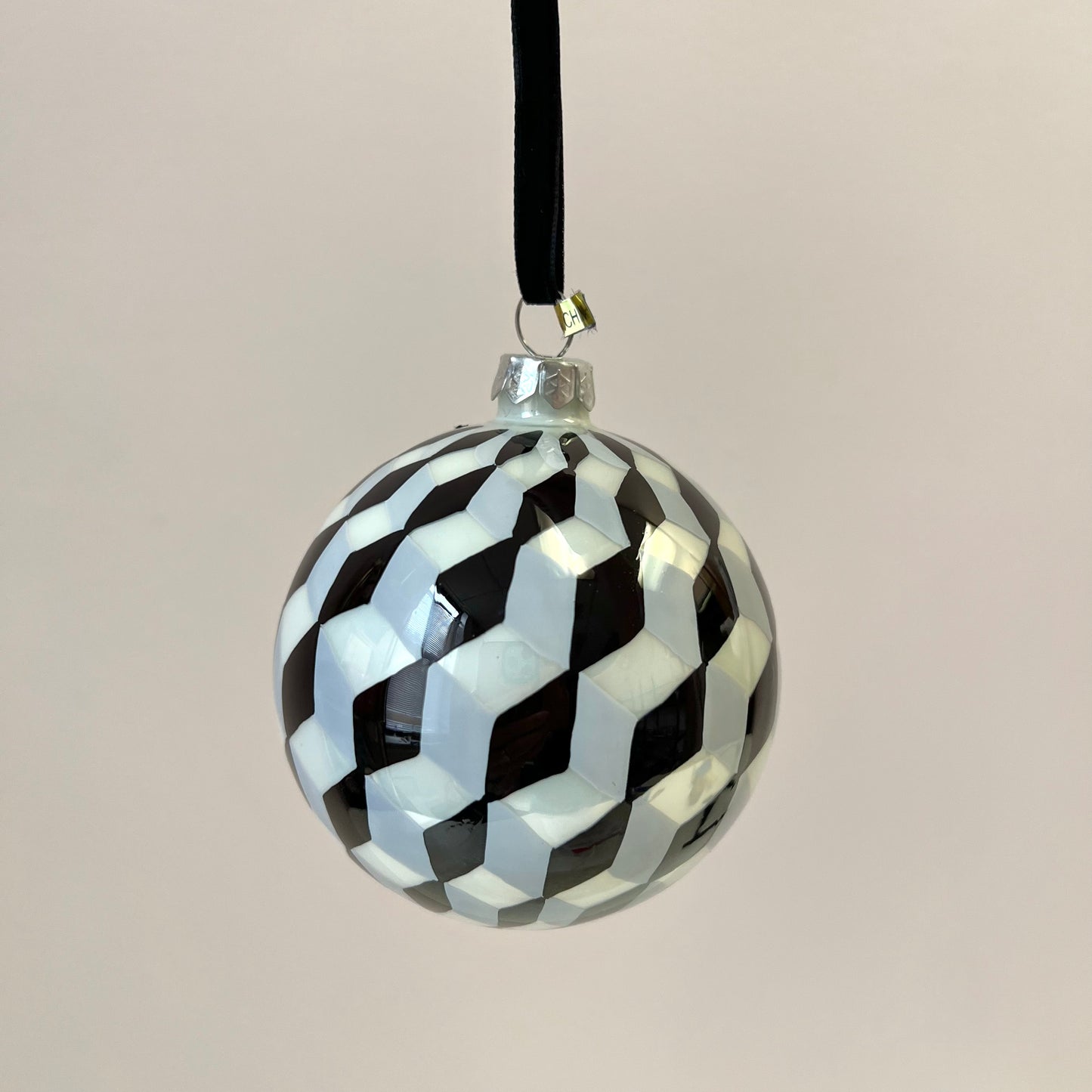 Tumbling Blocks Bauble Ornament/item