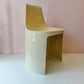 Vintage 1970's "UMBO" Cream Plastic Stacking Chair by Kay Leroy Ruggles