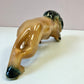Vintage Mid Century Ceramic Lion Statue