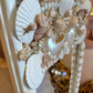 Vintage Shell Encrusted Mirror