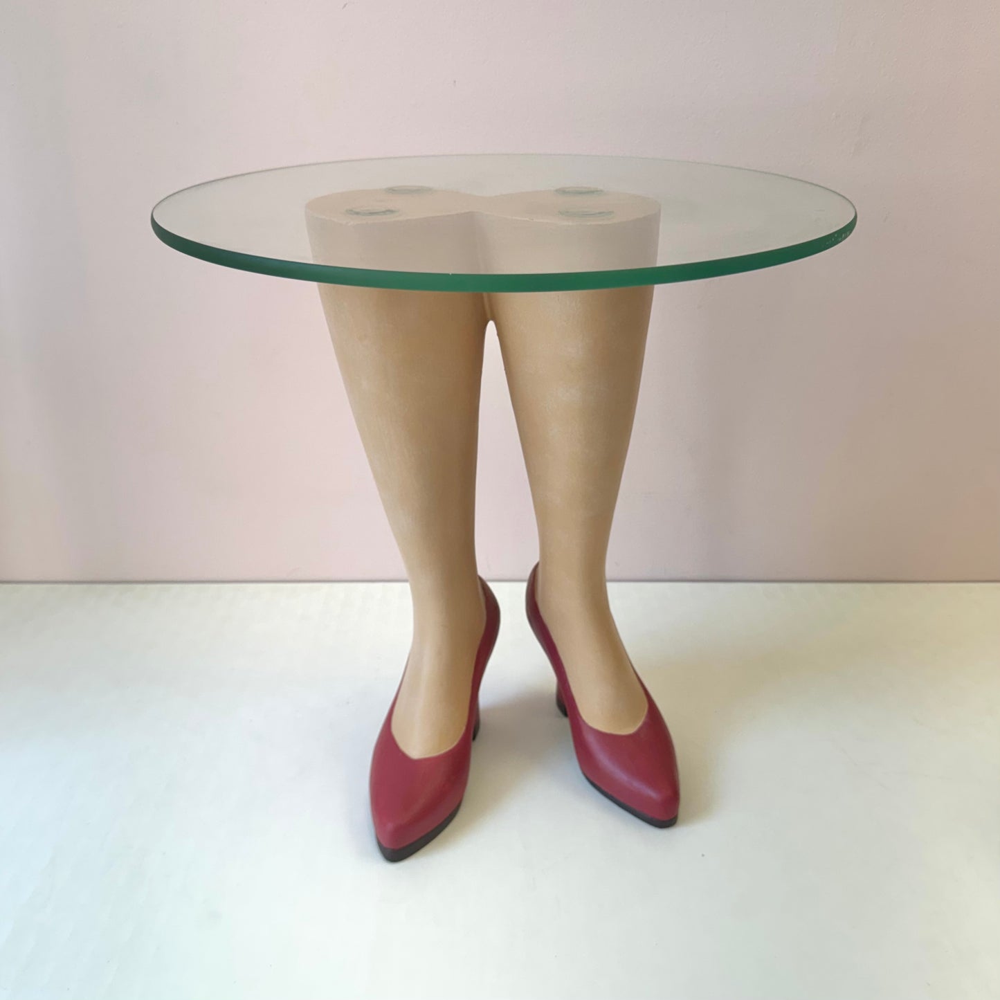 Vintage Stiletto Legs Side Table