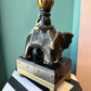 Vintage Raymond Waites for Tyndale Asian Elephant and Rider Table Lamp