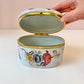 Vintage Porcelain Hinged Floral Box from Andrea by Sadek