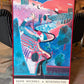 Vintage David Hockney "A Retrospective" 1988 Museum Poster - Framed