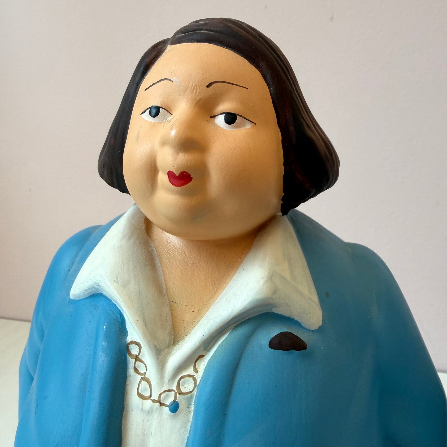 Vintage Chubby Business Couple Money Banks Attributed to L’Aquilone Italy