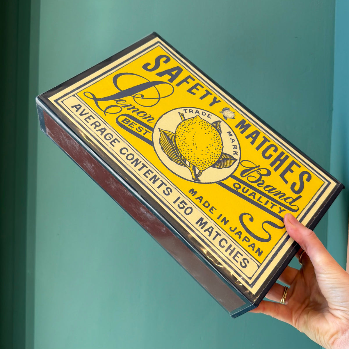 Lemon Giant Safety Matches by Archivist