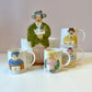 Vintage 1983 “Les Artisans” Character Mugs by Sigma - Set of 4