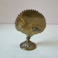 Vintage Small Brass Peacock Figurine