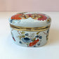 Vintage Porcelain Hinged Floral Box from Andrea by Sadek