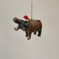 Ho Ho Hippo Wrapped in Lights
