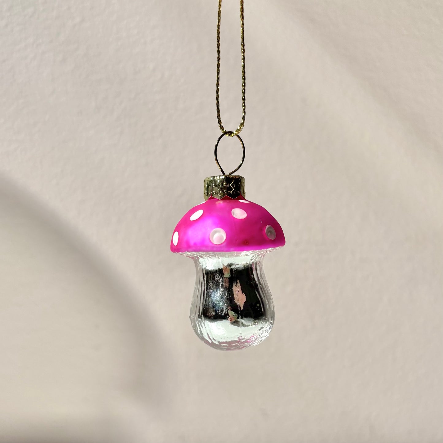 Colorful Mini Mushroom Ornament