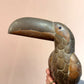 Vintage Mixed Metal Sergio Bustamante Style Toucan Standing Sculpture