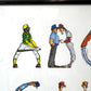 Vintage "Alphabat" Baseball Themed Poster by Doug Keith