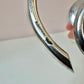 Pair of Mid-Century Danish Silver Plated Calla Lily Candlestick Holders by Hans Jensen