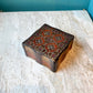 Vintage Square Italian Florentine Trinket Box