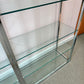 Vintage DIA Style Chrome and Glass Arched Etagere/item