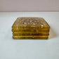 Vintage Set of 4 Shell Encrusted Lucite Coasters