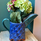 Large Vintage Studio Pottery Pitcher signed Flyn